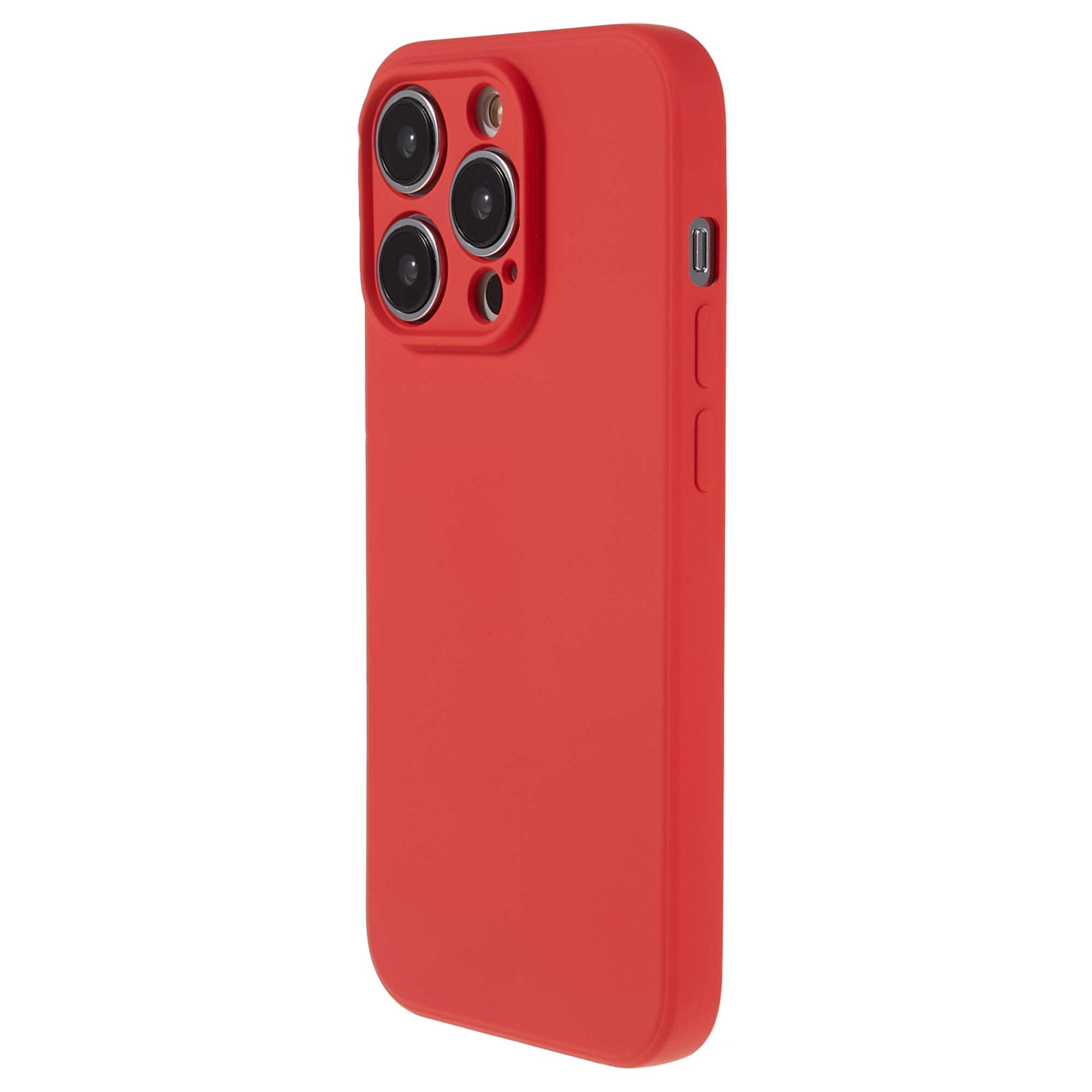 Pro iPhone 14 Pro Měkké TPU pogumované pouzdro na telefon Ochranný kryt z vláken proti poškrábání Pro iPhone 14 Pro Měkké TPU pogumované pouzdro na telefon Ochranný kryt z vláken proti poškrábání